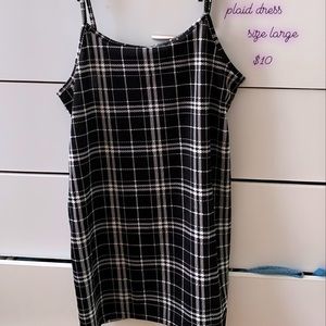 plaid dress